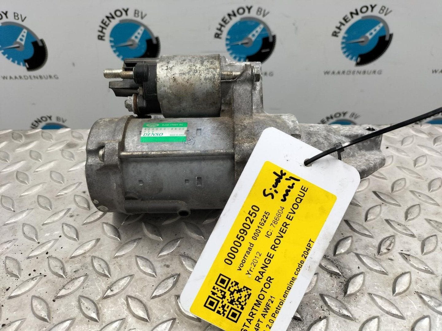 LANDROVER RANGE ROVER EVOQUE STARTMOTOR 2012, Ophalen of Verzenden, Gebruikt, Stiba lid