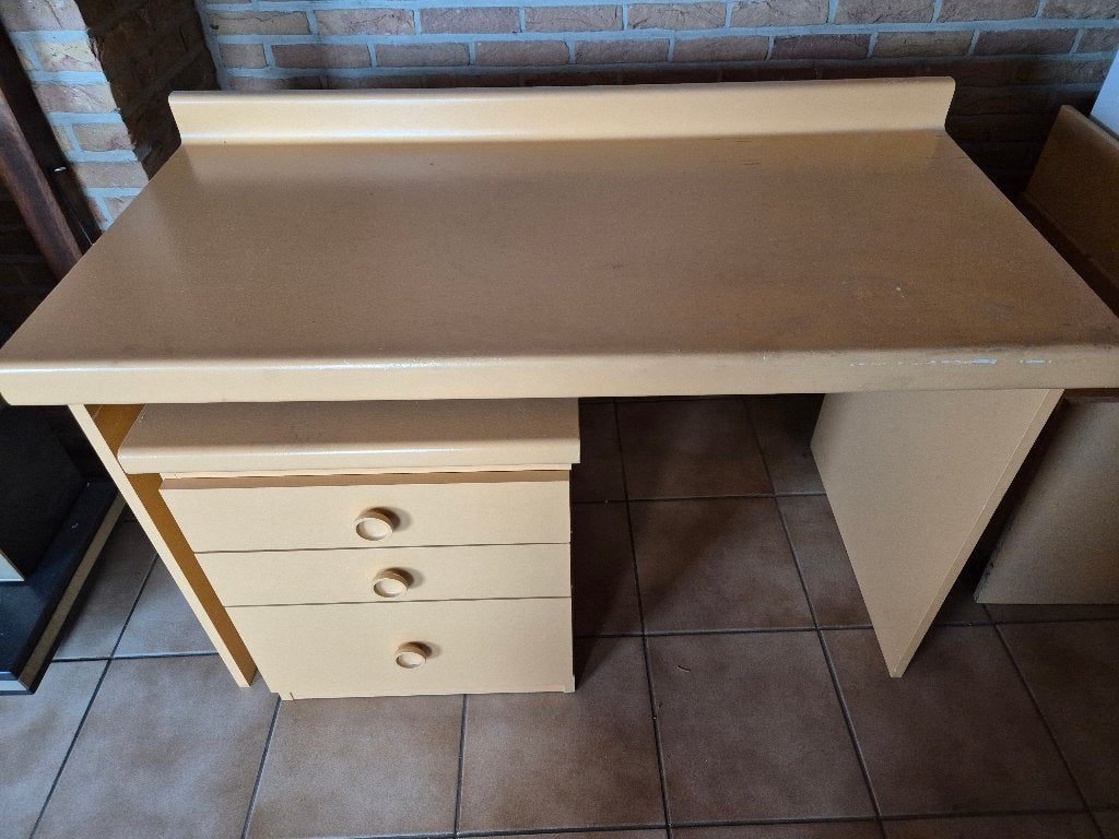 bureau met ladenblok, Ophalen, Gebruikt, Overige merken, 122 cm