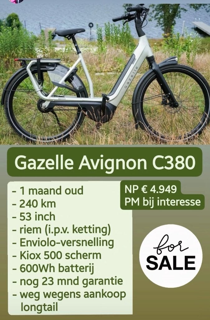 Gazelle Avignon c380 (2026) - 240km te koop, Vélos & Vélomoteurs, Vélos | Femmes | Vélos pour femme, Neuf, Gazelle, Accès (extra) bas