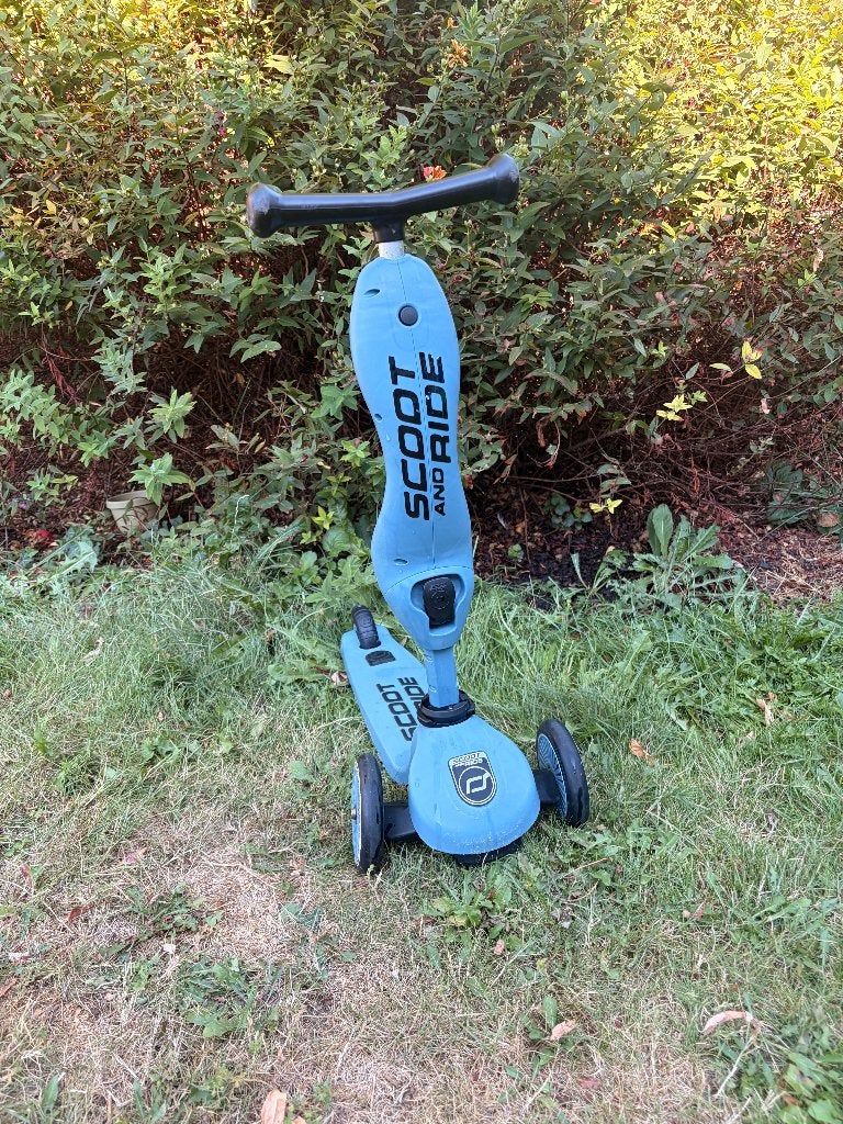Scoot & Ride Highwaykick 1 – 2-in-1 Kinderstep – Loopfiets, Ophalen, Gebruikt, Loopfiets