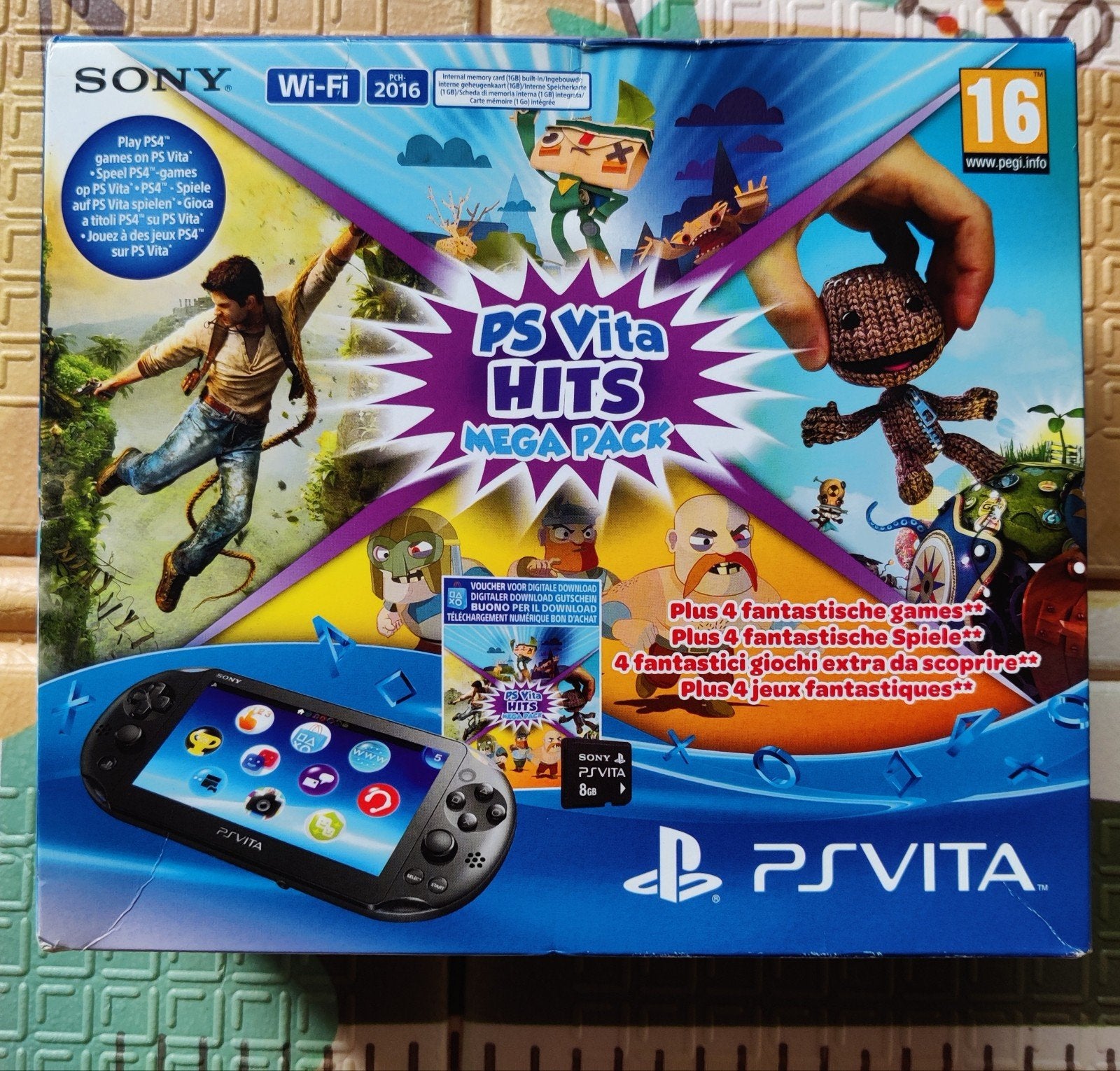 Nieuw & Ongeopend: Sony PS Vita Hits Mega Pack, Ophalen, Zwart