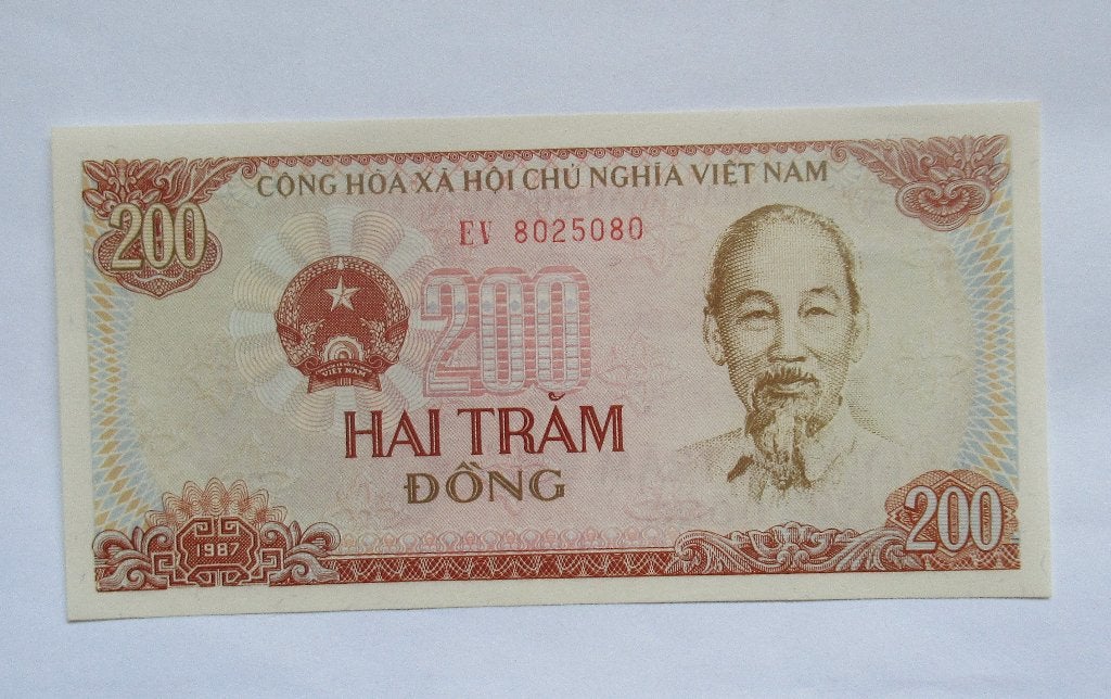 Viëtnam 200 Dong 1987, Ophalen of Verzenden