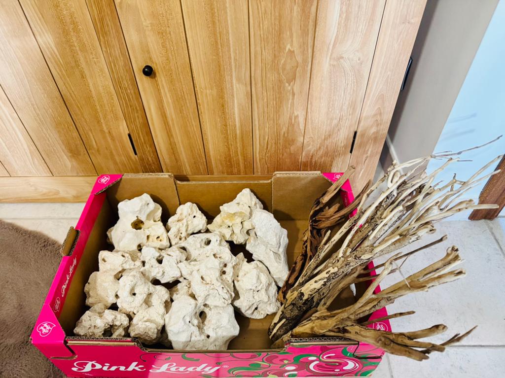 Maanrots 15kg + takken, Ophalen