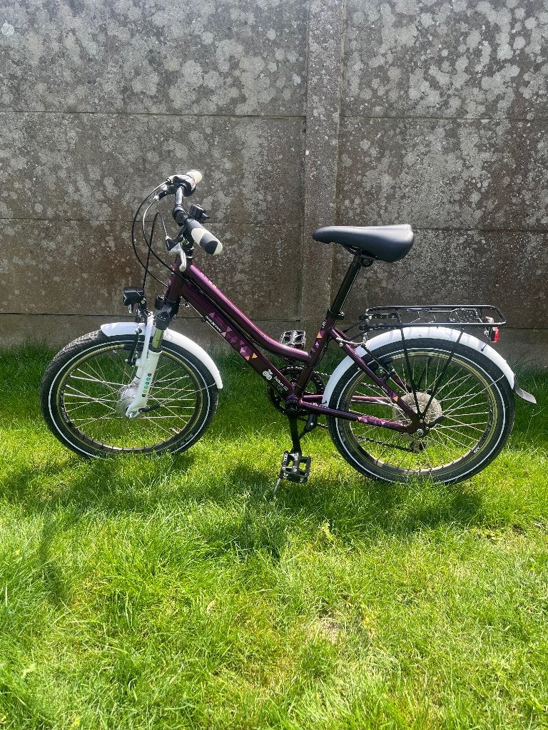 Kinderfiets meisjes, Fietsen en Brommers, Ophalen, Velgrem, Versnellingen, Zo goed als nieuw