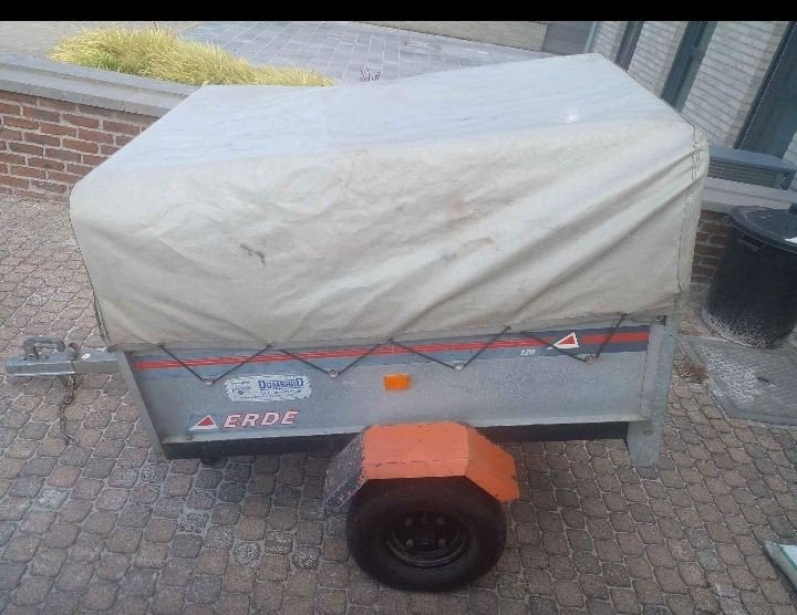 Erde bagage aanhangwagen, Auto diversen, Aanhangers en Bagagewagens, Ophalen