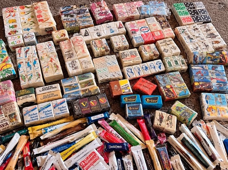 Grande collection de (+/- 750) sucres anciens, 20 ans, Collections, Enlèvement ou Envoi