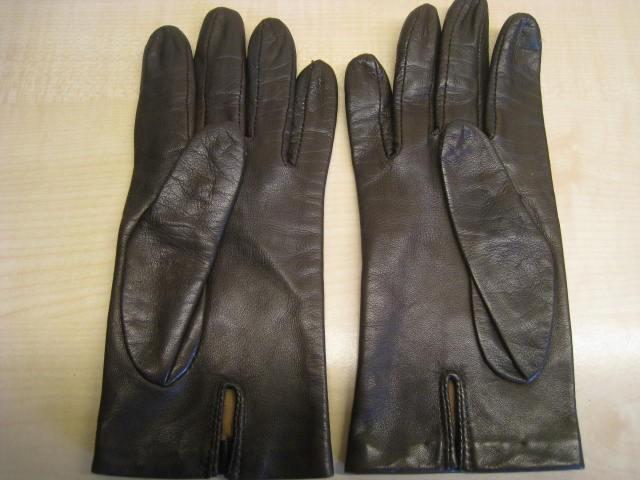 Handschoenen, dames, bruin leder, gevoerd, zo goed als nieuw, Kleding | Dames, Mutsen, Sjaals en Handschoenen, Ophalen, Handschoenen