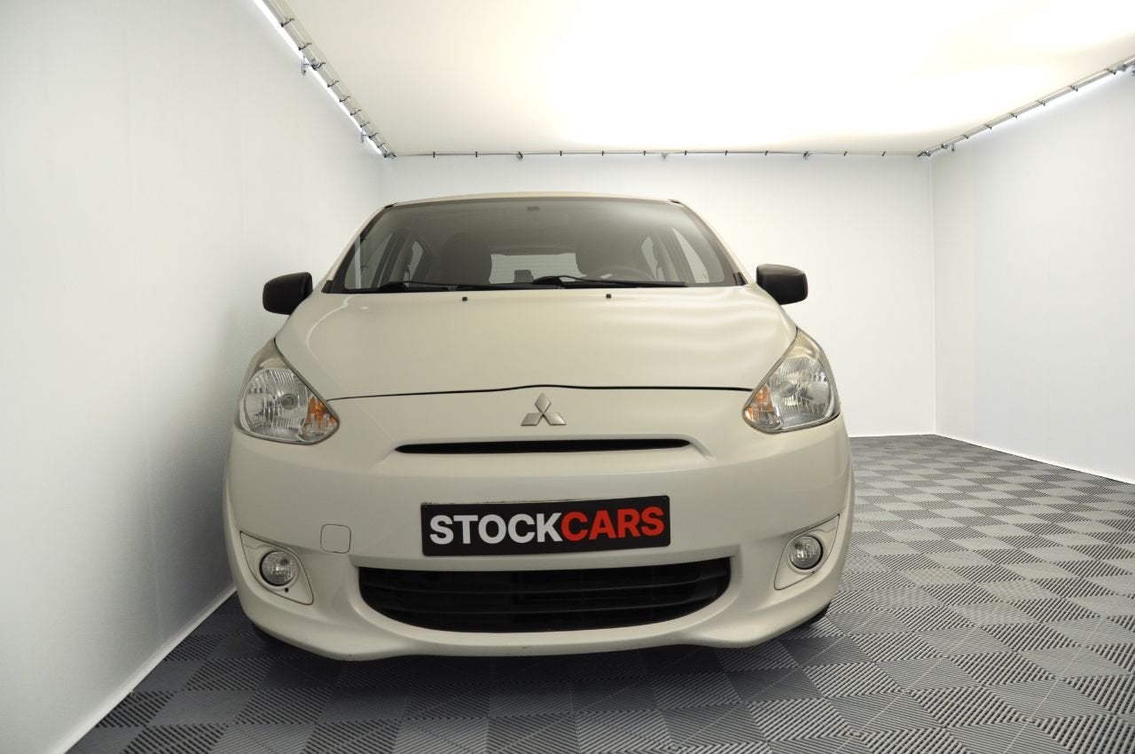 Mitsubishi Space Star Premium (bj 2015), Auto's, Voorwielaandrijving, Stof, Gebruikt, Euro 6
