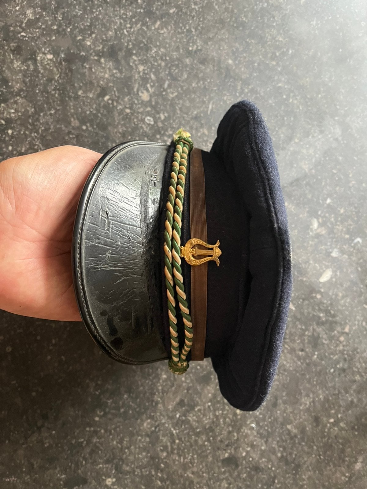 Kepi fanfare, harmonie Verviers, Collections, Collections Autre, Enlèvement ou Envoi, Comme neuf