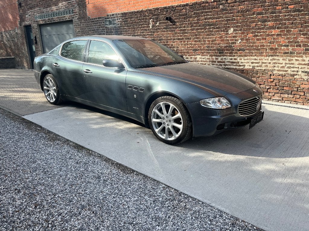 Maserati Quattroporte, Cuir, Argent ou Gris, Achat, Beige
