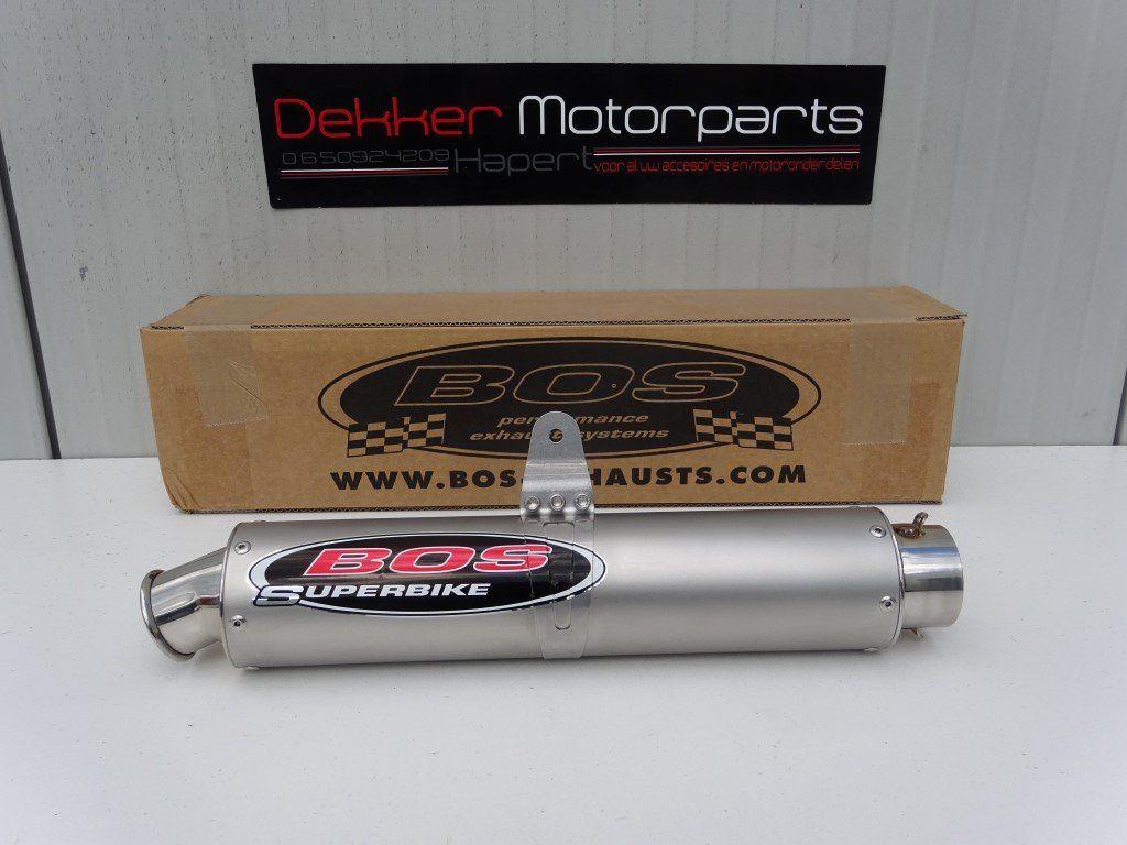 Bos Superbike Titatium Uitlaat Demper # 60mm # Universeel #, Motoren, -, -, Nieuw, Ophalen of Verzenden