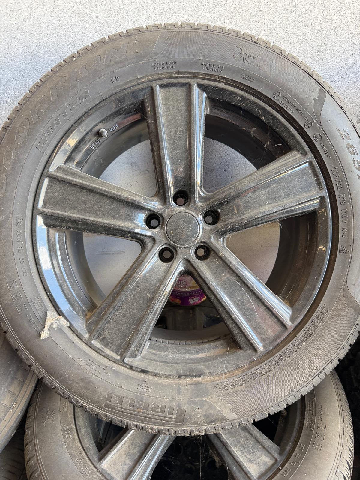Jantes 20 pouces + pneus Continental Maserati Levante — TPMS, Pneus et Jantes, Pneus hiver, 265 mm, Enlèvement