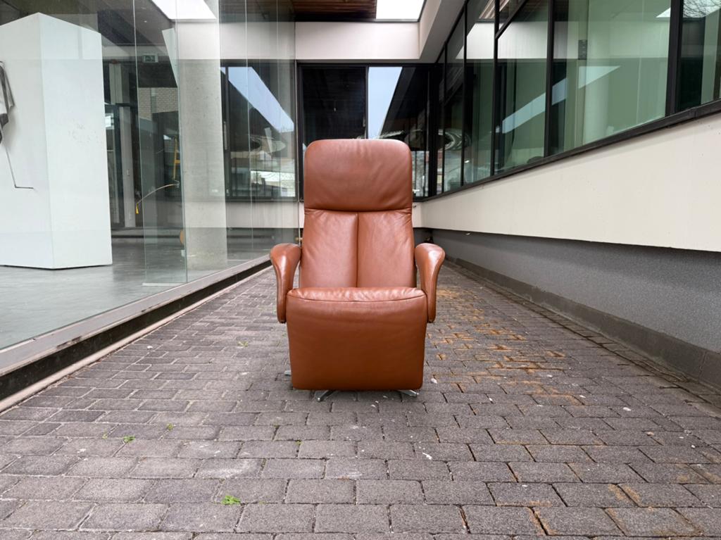Jori Symphony Design Relax, Maison & Meubles, Fauteuils, Comme neuf, Cuir, Métal, Enlèvement