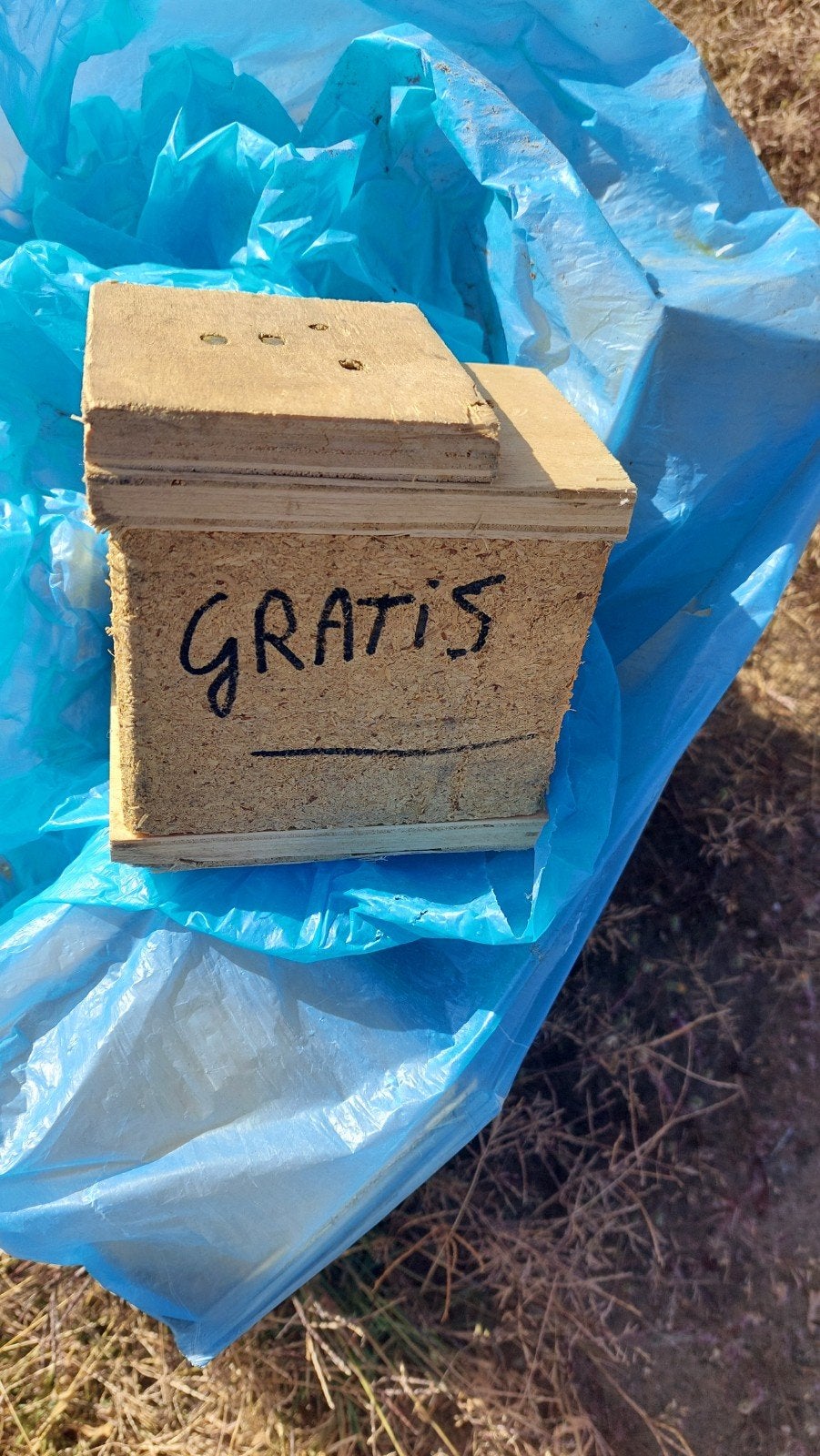blokjes hout gratis, Doe-het-zelf en Bouw, Hout en Planken, Ophalen
