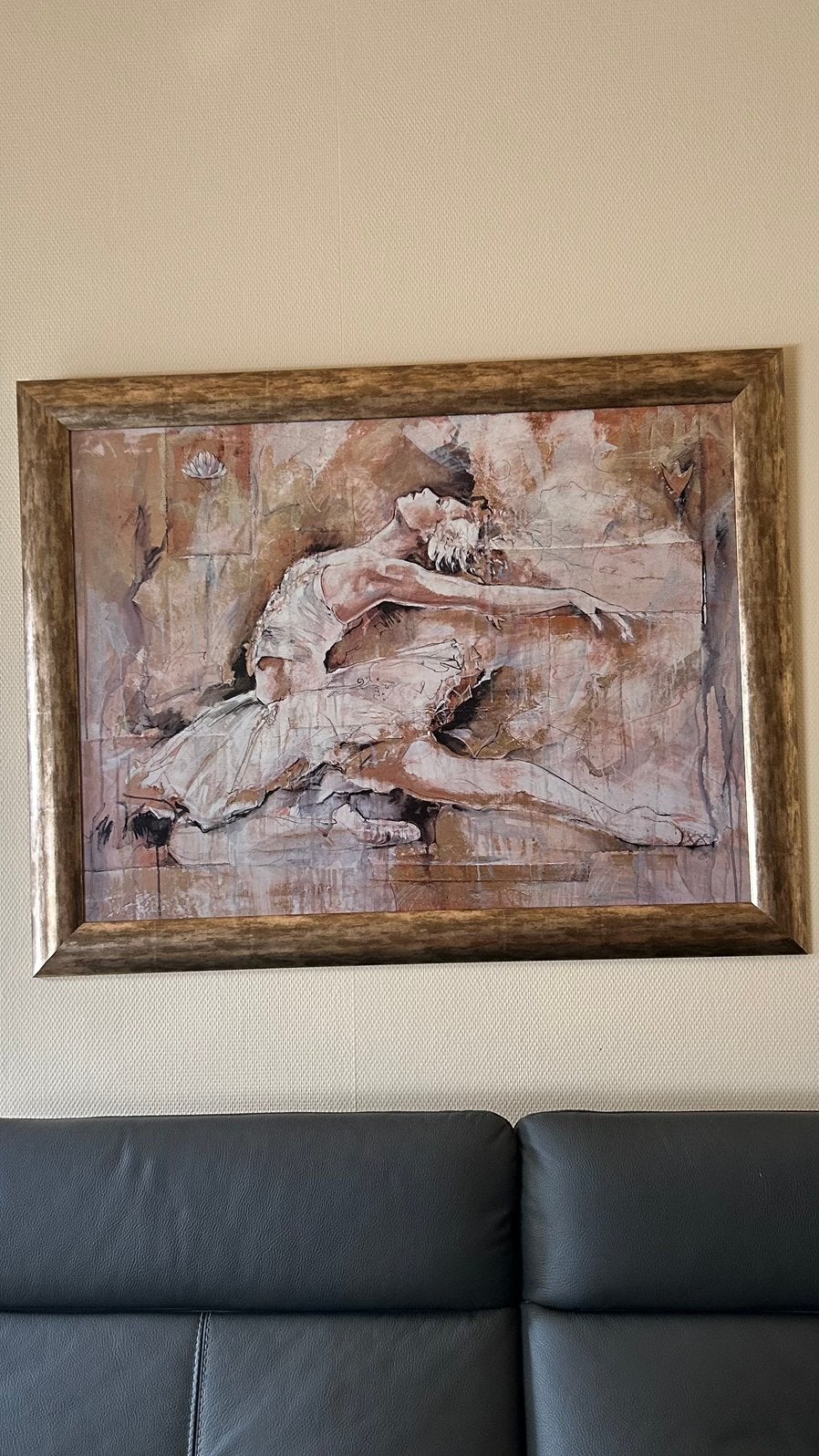 Mooie kader met ballerina op, Antiek en Kunst, Ophalen