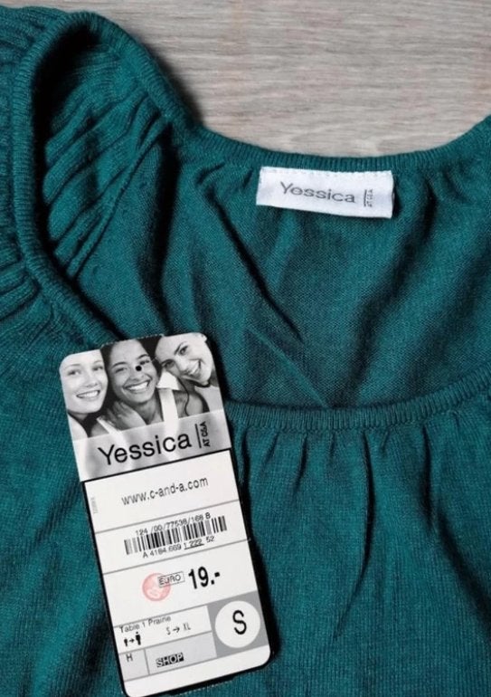 Turquoise tuniek Yessica mt S NIEUW!, Kleding | Dames, Blouses en Tunieken, Blauw, Nieuw, Ophalen of Verzenden, Maat 36 (S)
