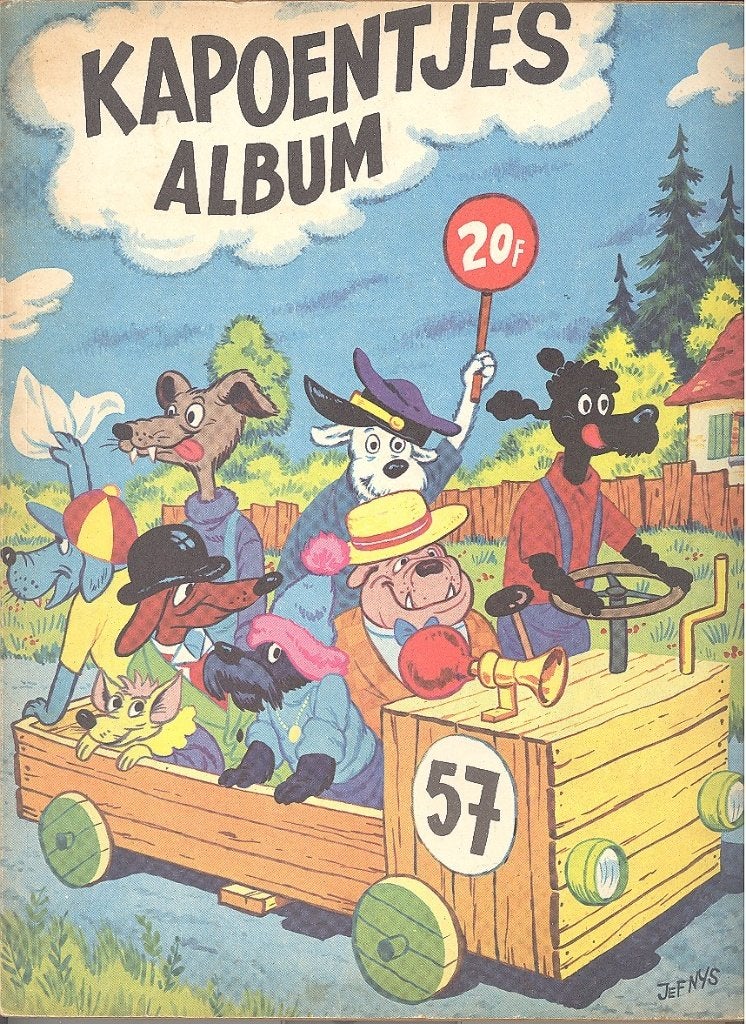 Kapoentjes albums - bundelingen., Meerdere stripboeken, Ophalen of Verzenden, Gelezen