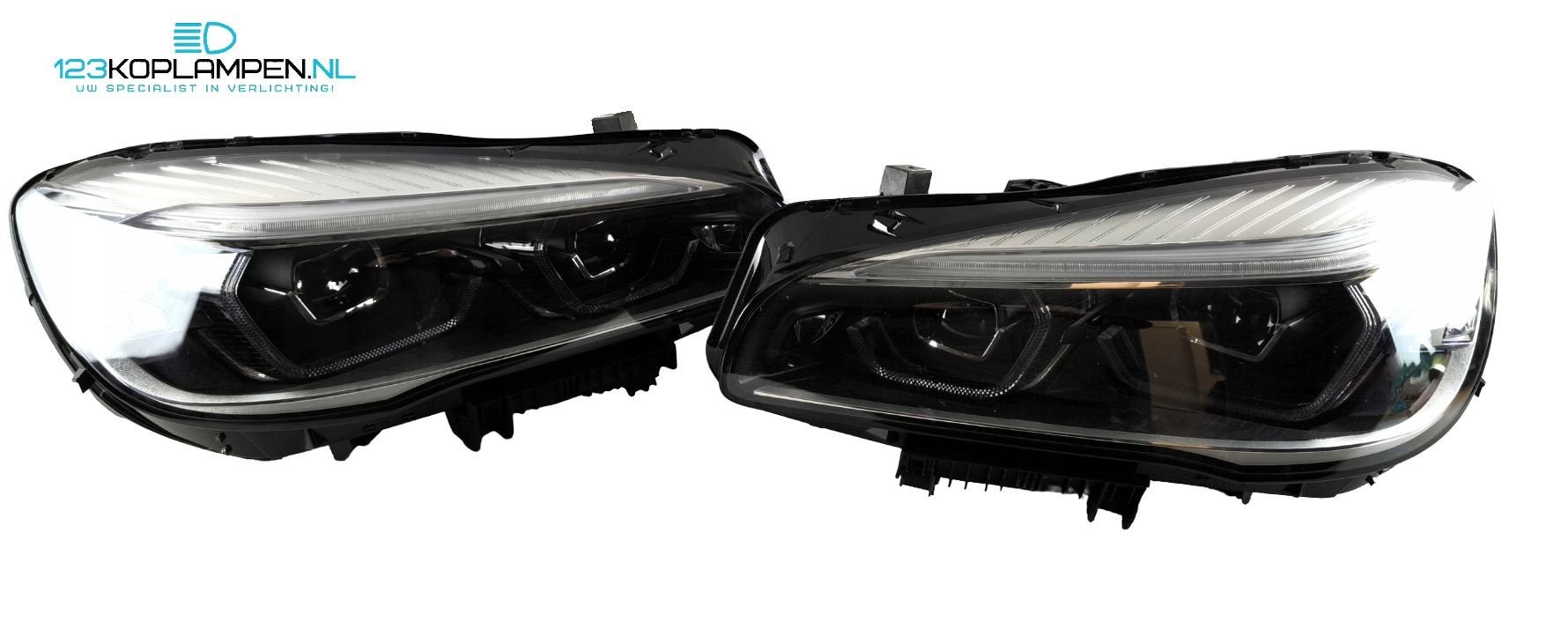 BMW 2 F45 F46 Full Led Facelift Adaptive Koplampen links rec, -, Utilisé, -, Enlèvement ou Envoi