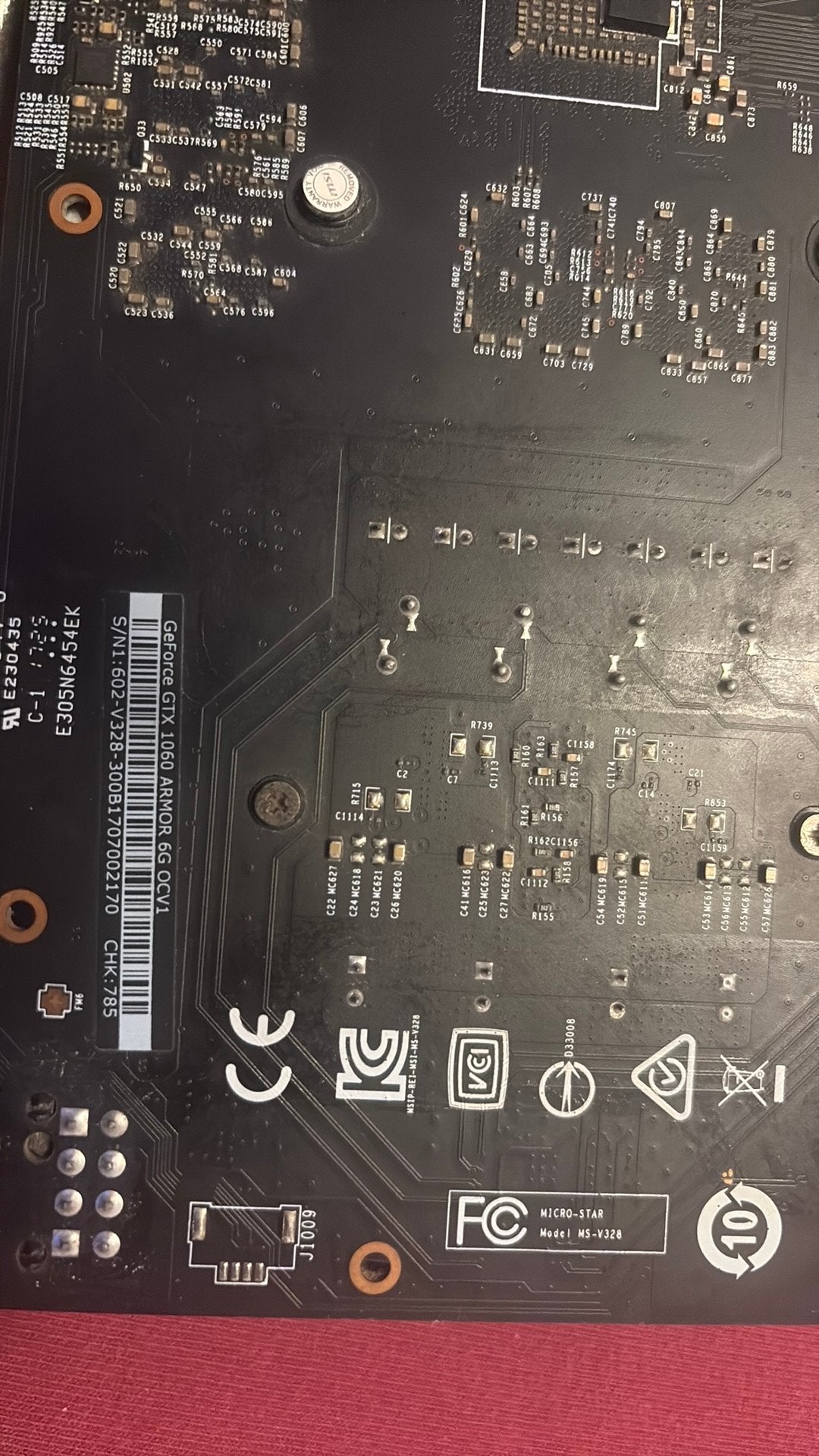 Geforce gtx 1060 armor 6g ocv1, Informatique & Logiciels, Envoi, Comme neuf