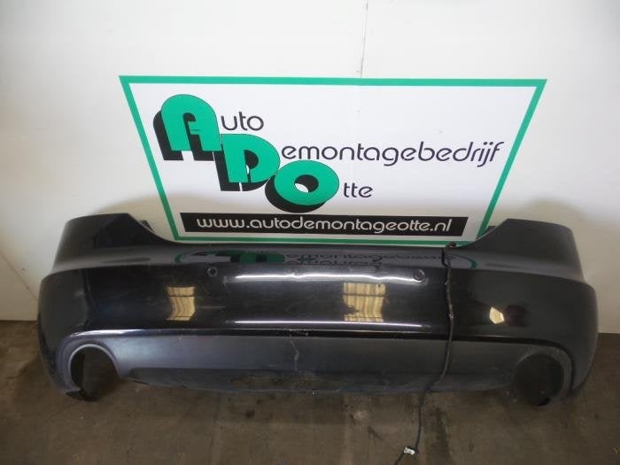 Achterbumper van een Audi A6 (A6 04-) (LC9W), Auto-onderdelen, Gebruikt, -, -, Bumper