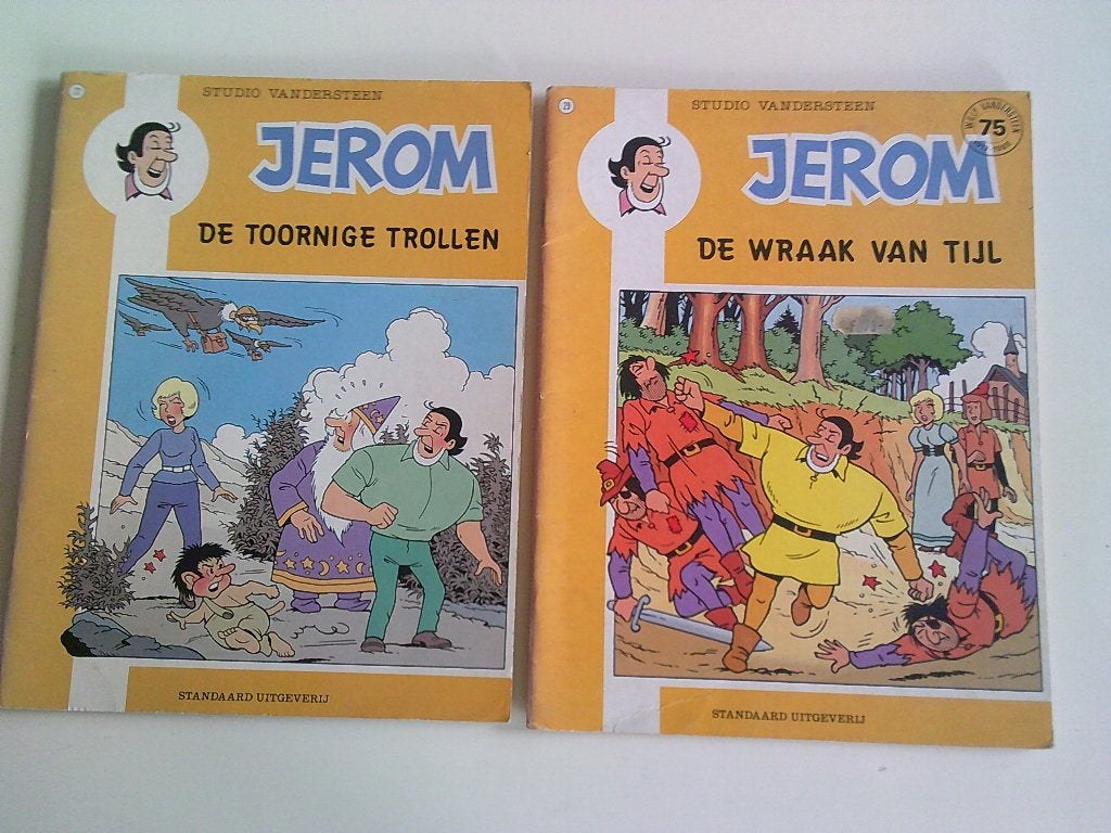 2 strips Jerom . 1ste druk 1987/1988, Ophalen of Verzenden