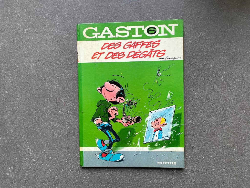 BD. Gaston Lagaffes, Envoi, Comme neuf