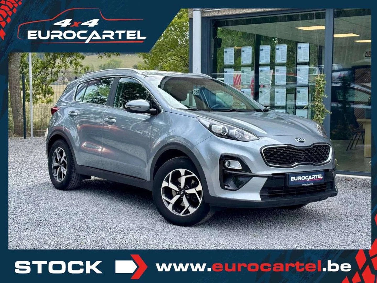 Kia Sportage 1.6 CRDi 115 CV | GPS | CAMERA | 15.900 € TTC, Autos, Argent ou Gris, Achat, Euro 6, Entreprise