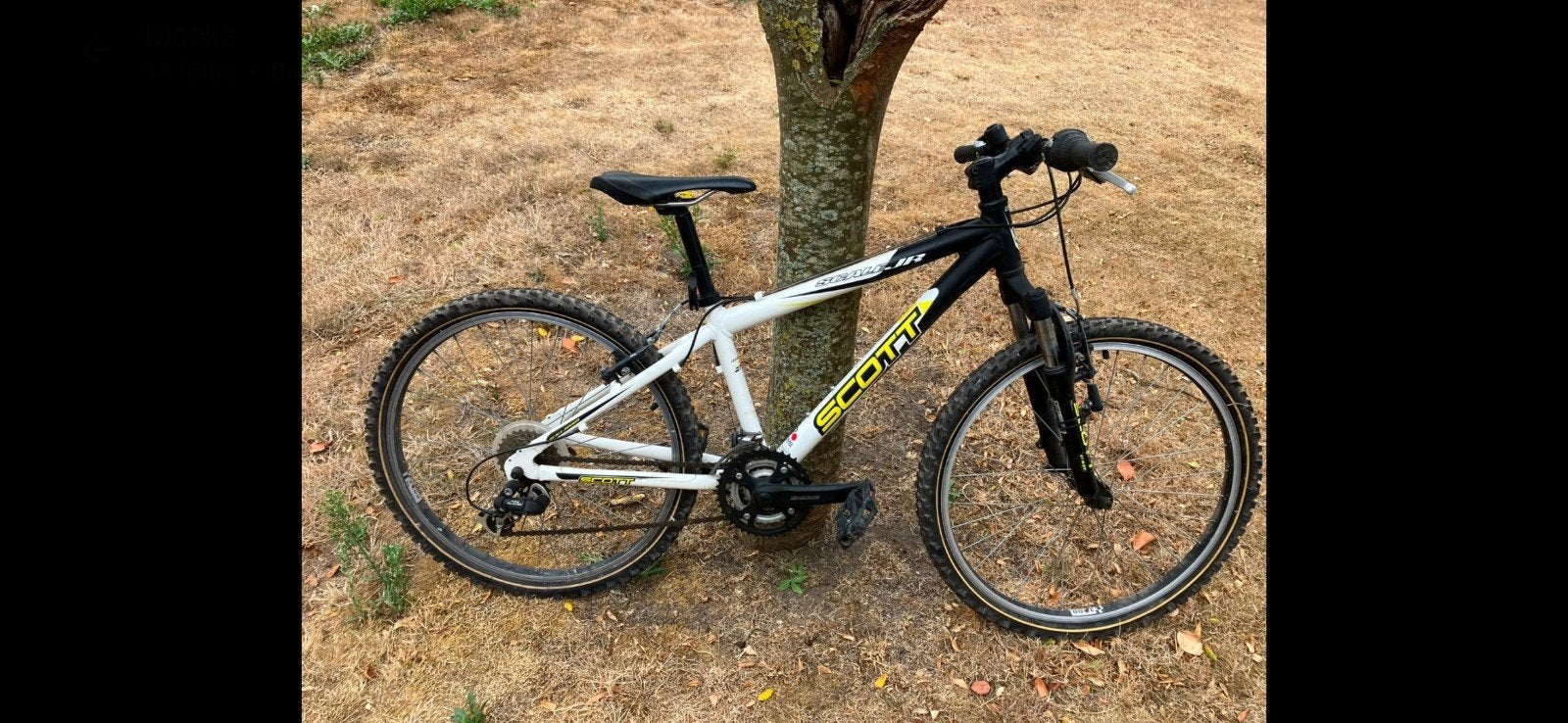 Scott MTB – aluminium hardtail – Shimano – verende voorvork, Fietsen en Brommers, Ophalen