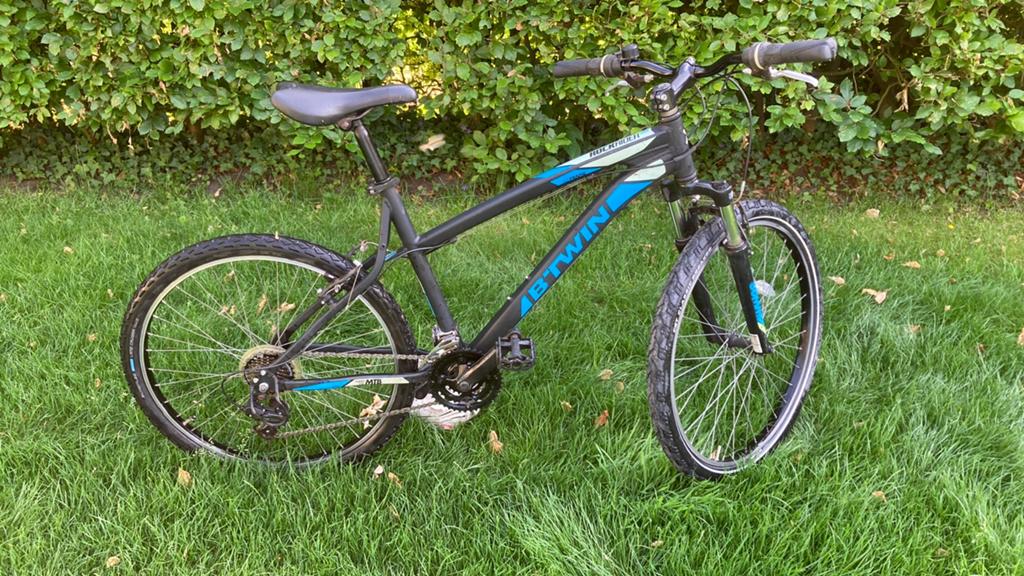 Moutenbike decathlon, Fietsen en Brommers, Gebruikt, Hardtail, 53 tot 57 cm, Ophalen