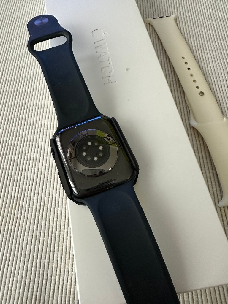 Apple Watch 9 GPS/cel/45 mm, Ophalen, Apple Watch, IOS, Zo goed als nieuw