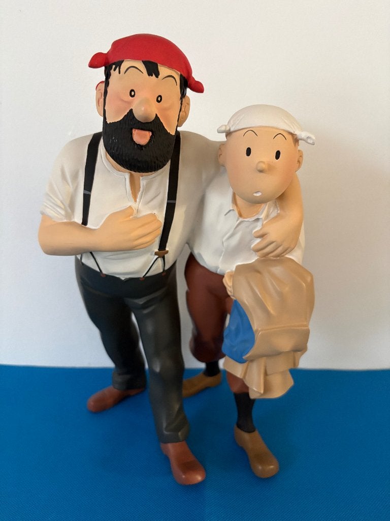 Tintin et Haddock dans le désert, Enlèvement, Comme neuf, Autres types