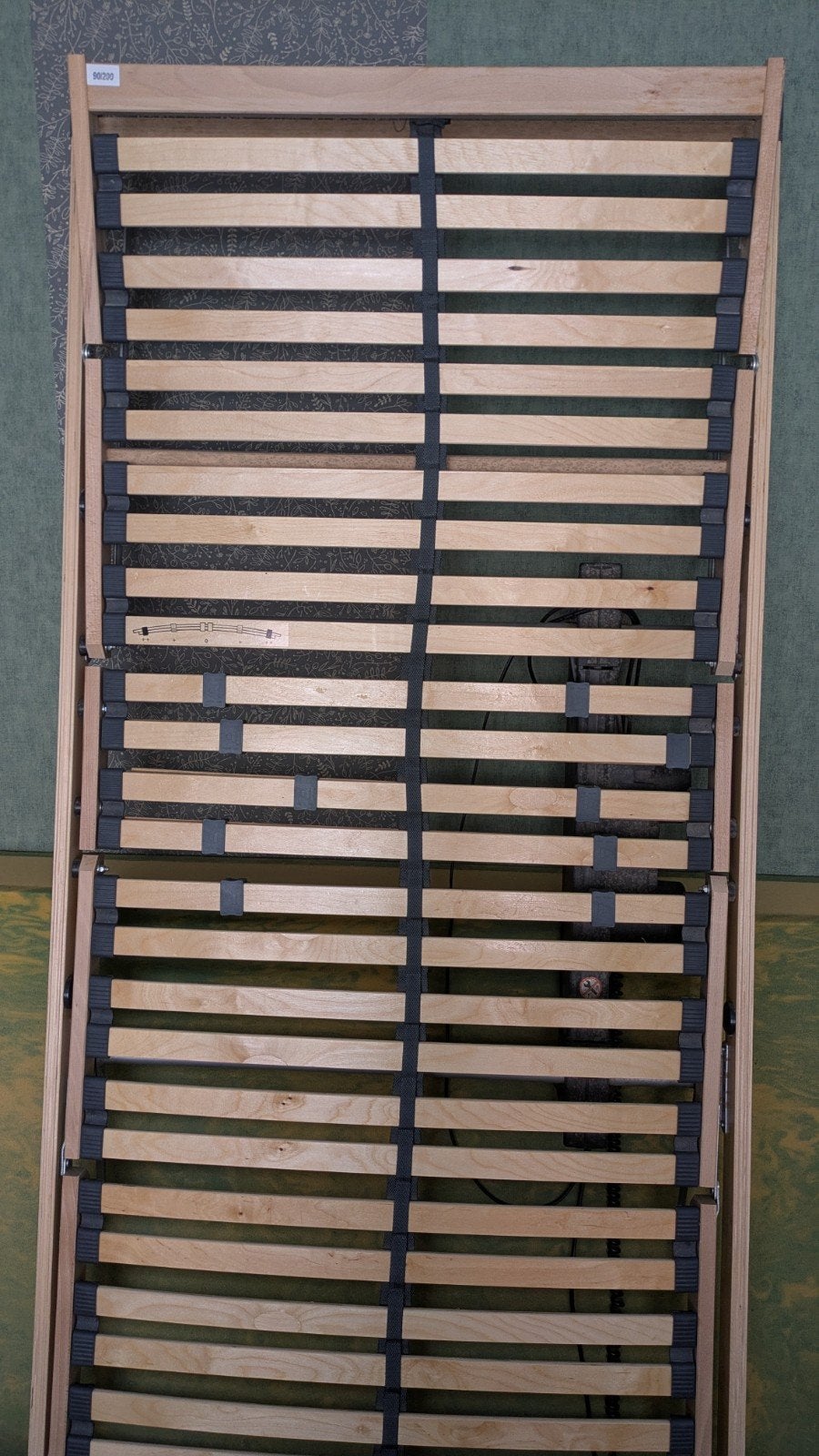 Elektrische lattenbodem aan spotprijs, Ophalen, Gebruikt, 200 cm