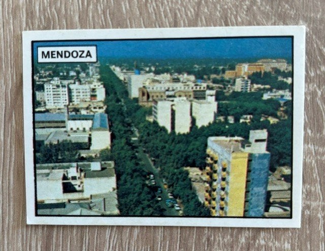 Panini Argentina 78 Sticker n 40 Mendoza, Hobby & Loisirs créatifs, Autocollants & Images, Enlèvement ou Envoi, Comme neuf, Autocollant