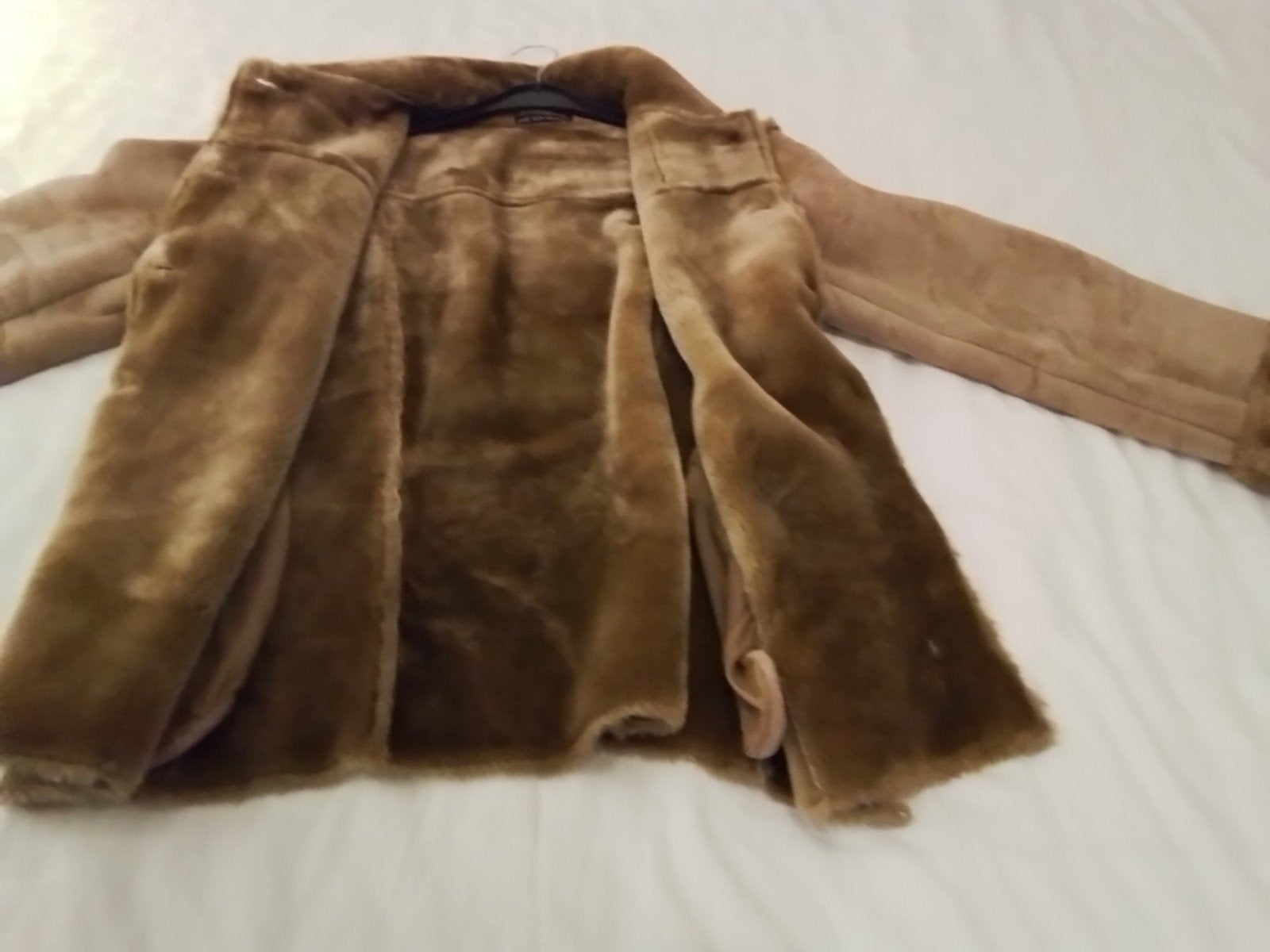 warme jas met pels gevoerd, Kleding | Dames, Ophalen, Maat 38/40 (M)