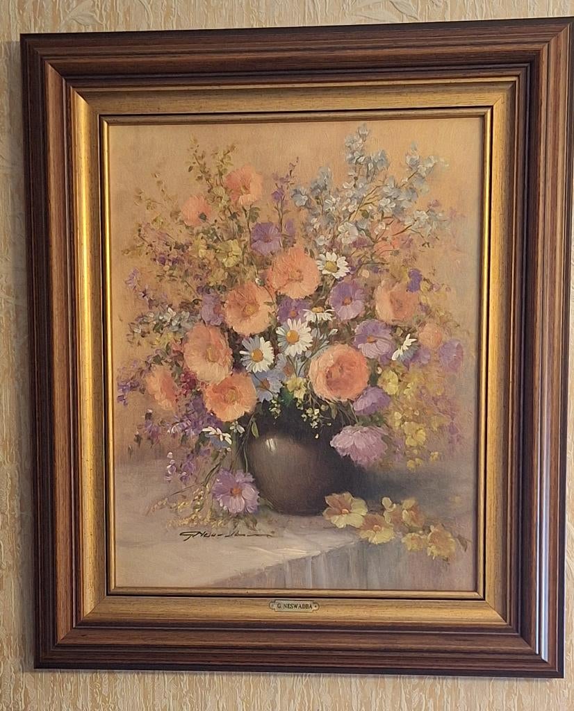 Schilderij van Gerhard Neswadba, Ophalen