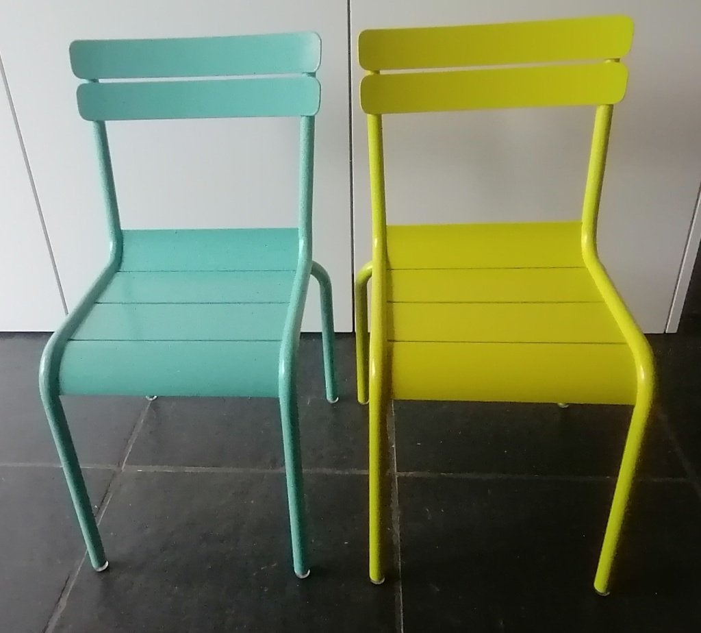 Kinderstoeltjes fermob, Enlèvement, Comme neuf, Métal