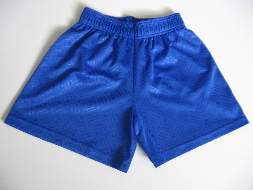 Blauw voetbalbroekje, 152, Kinderen en Baby's, Kinderkleding | Maat 152, Verzenden, Zo goed als nieuw
