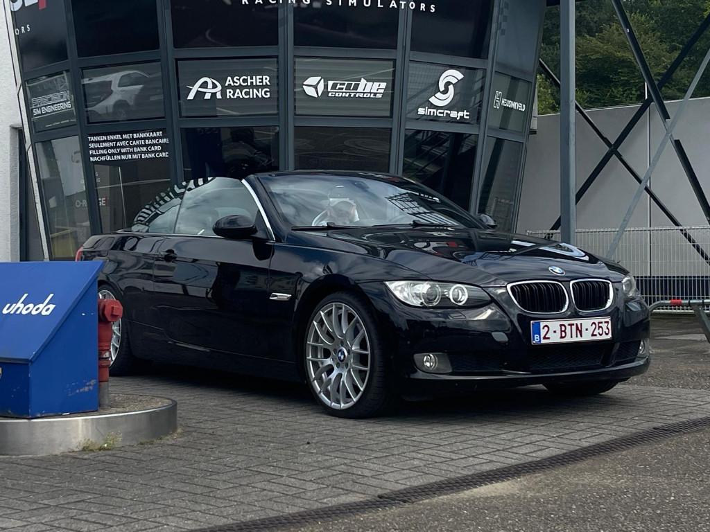 BMW e93 320i cabrio, Auto's, BMW, Achterwielaandrijving, Zwart, 4 cilinders, Cabriolet