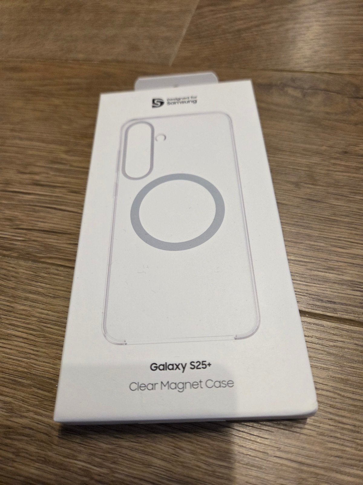 Samsung galaxy s25+ Clear Magnet Case +stuk fitbit charge 4, Ophalen of Verzenden, Nieuw