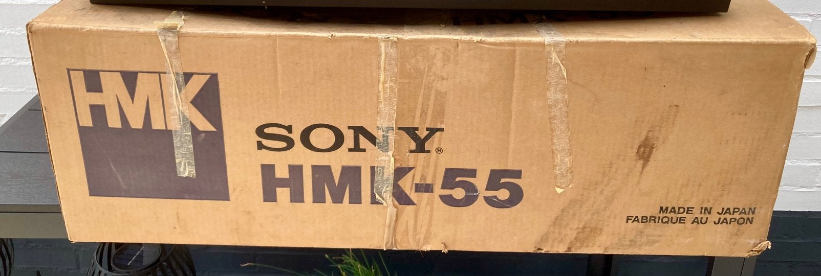 Sony HMK-55 : stereo music system 1977, Audio, Tv en Foto, Stereoketens, Ophalen, Niet werkend, Cassettedeck, Sony