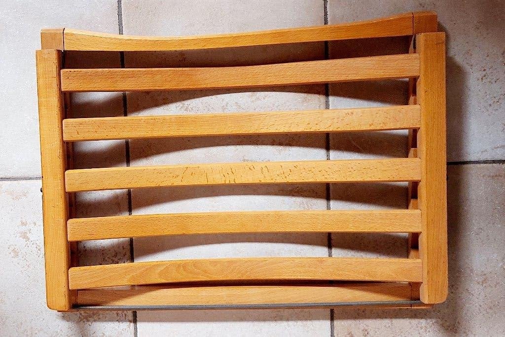 Houten Ruggesteun - 4 standen - 60 x 44 cm, Diversen, Verpleegmiddelen, Ophalen, Zo goed als nieuw