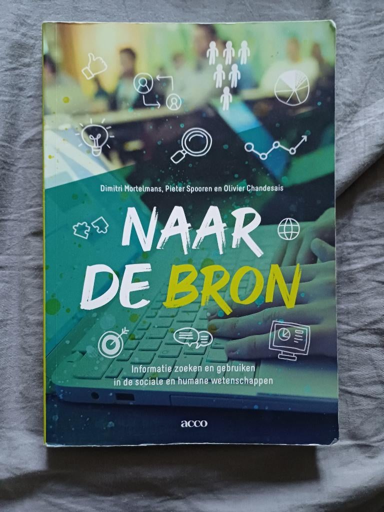 Boek Naar De Bron, Ophalen, Gelezen, Hoger Onderwijs, Acco