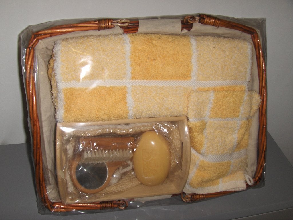 Panier avec 2 poignées doublé tissu ., Enlèvement ou Envoi, Neuf