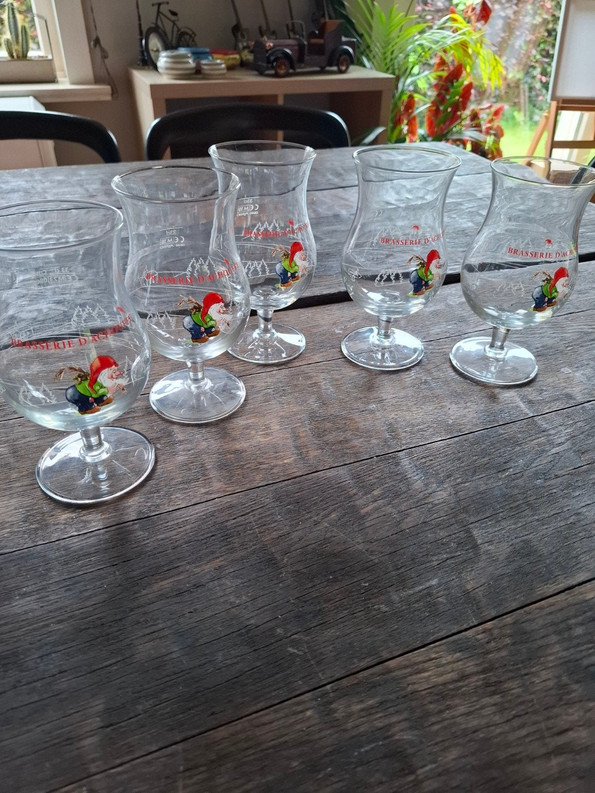Bierglazen La Chouffe, Verzamelen, Ophalen