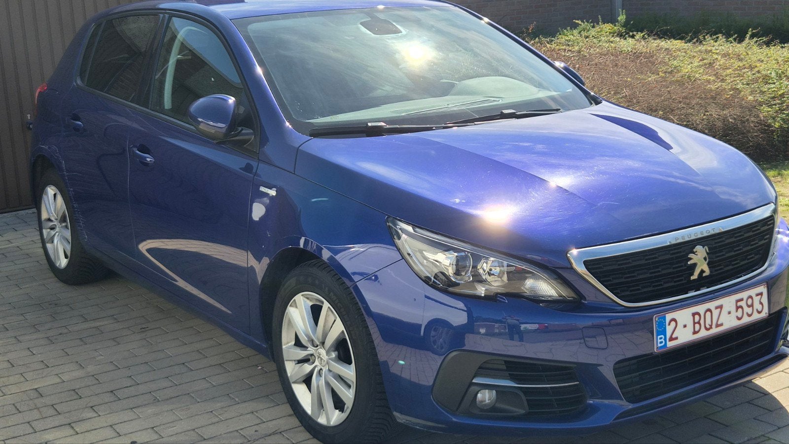 2018 Peugeot 308 1.2i STYLE Met 128.588dkm, Auto's, Stof, Euro 6, 1199 cc, Blauw