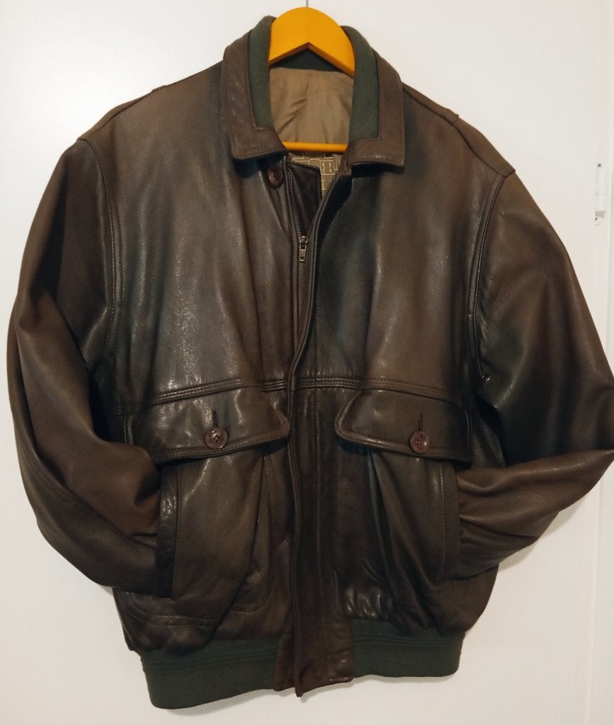 Blouson cuir vintage homme, Enlèvement ou Envoi, Hommes