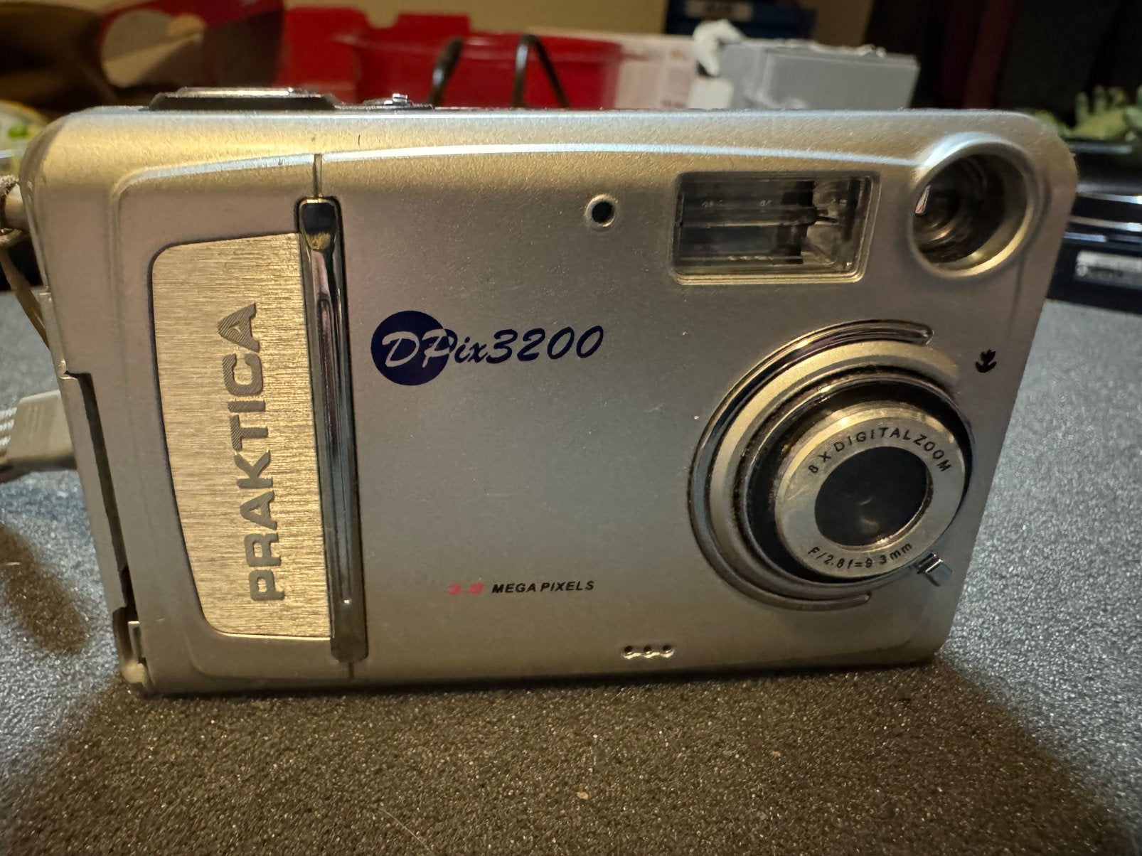 Praktica Dfix 3200 camera, Gebruikt, 4 megapixels, Ophalen of Verzenden, Compactcamera