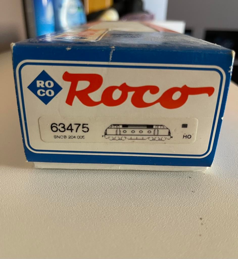 Locomotive Roco 63475  Ho Sncb 204.005, Hobby en Vrije tijd, Ophalen of Verzenden, Zo goed als nieuw, Locomotief, Roco
