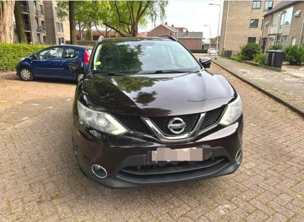 Nissan Qashqai 1.5 dCi, Euro 5, Zwart, Leder, 5 deurs