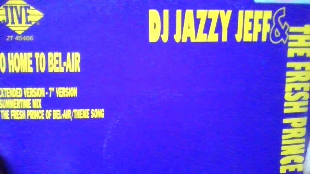 DJ JAZZY JEFF & THE FRESH PRINCE " YO HOME TO BEL-AIR ", Cd's en Dvd's, Vinyl | Dance en House, Ophalen of Verzenden, Gebruikt